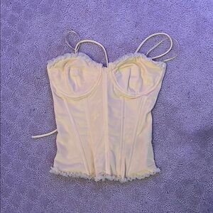 Yellow Edikted Corset